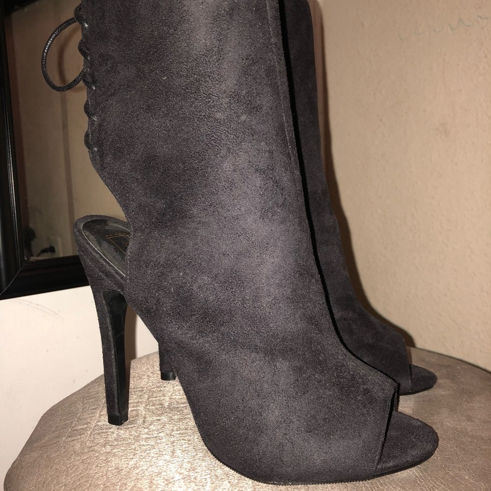 Black Suede Heels